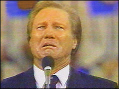 Who sang gospel songs with Jimmy Swaggart?