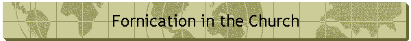 Fornication in the Church